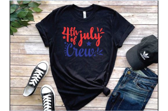 4th of July Grew. Typography T-Shirt T-Shirt Designs
