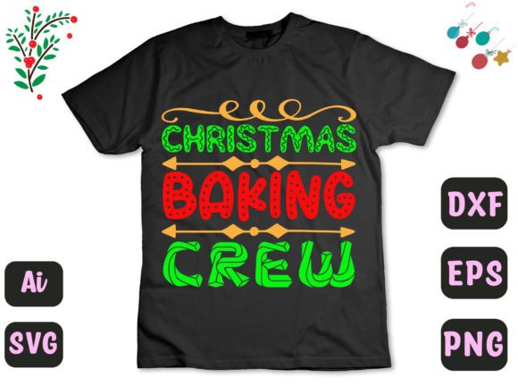Christmas Baking Crew129: T-Shirt Design Review