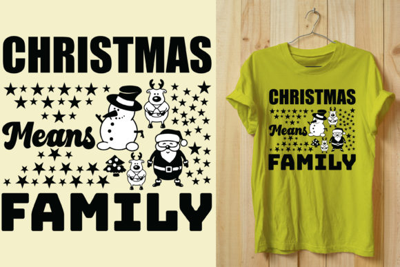 Christmas Means Family T-shirt Design: A Brand Designer’s Review