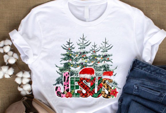 Faith Christmas Png for T-Shirt Designs