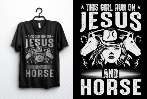 Horse T-shirt Design: T-Shirt Designs Asset Review