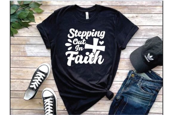 Strpping out in Faith. T‑Shirt Designs for Sellers